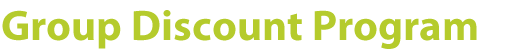 Group Discount Program